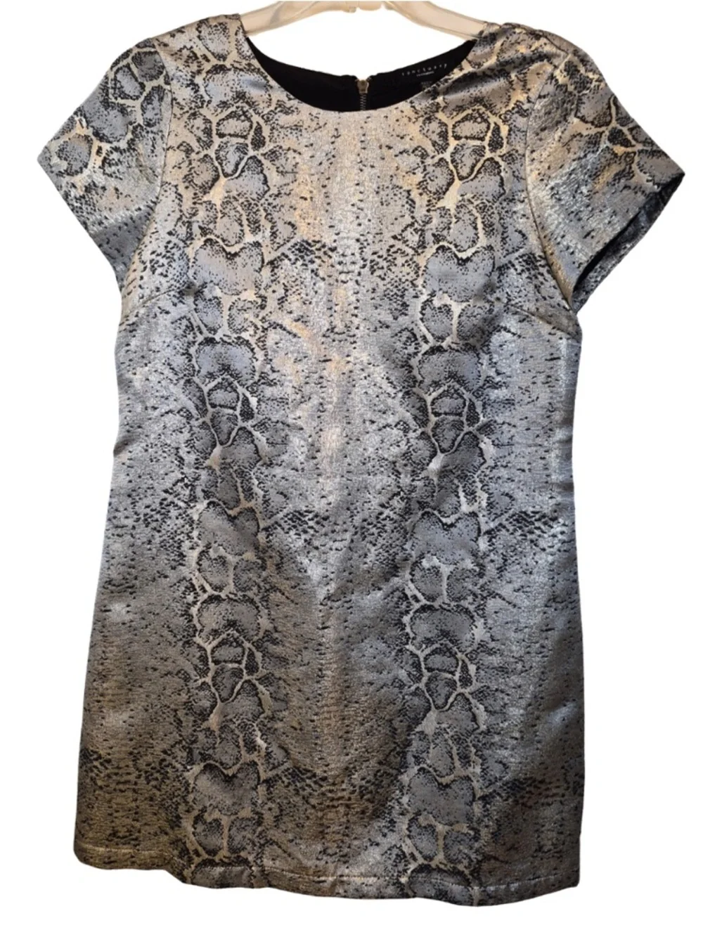 Sanctuary Metallic Mini Cocktail Dress - Picture 1 of 7